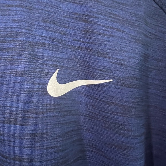 Nike Deep Blue Half-Zip Top - Picture 2 of 5